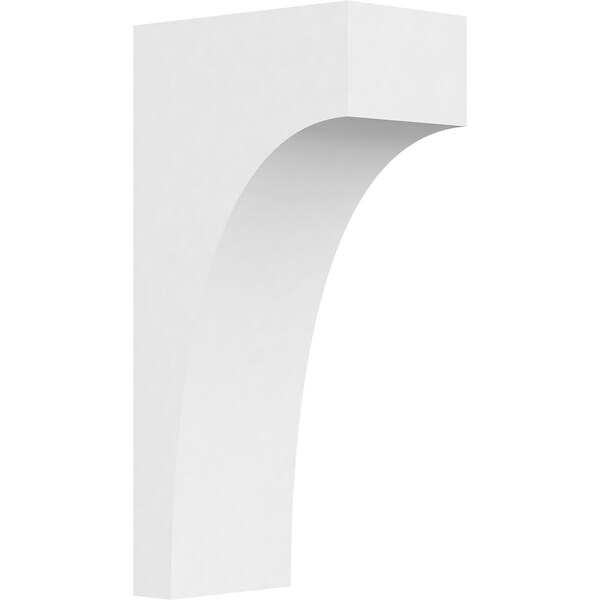 Ekena Millwork Standard Stockport Architectural Grade PVC Corbel, 5"W x 9"D x 18"H CORP05X09X18STO - main